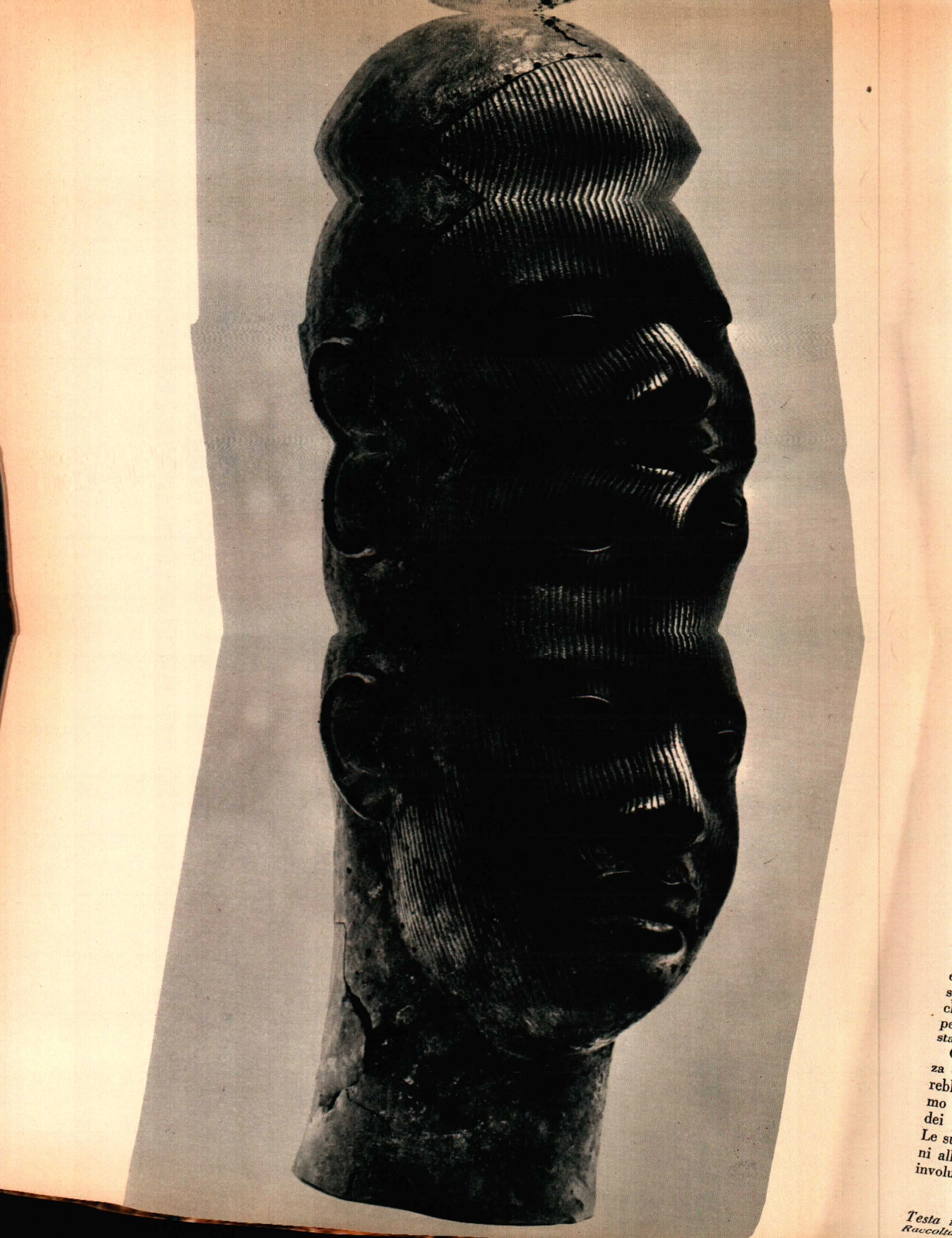 Digital scanned tribal mask