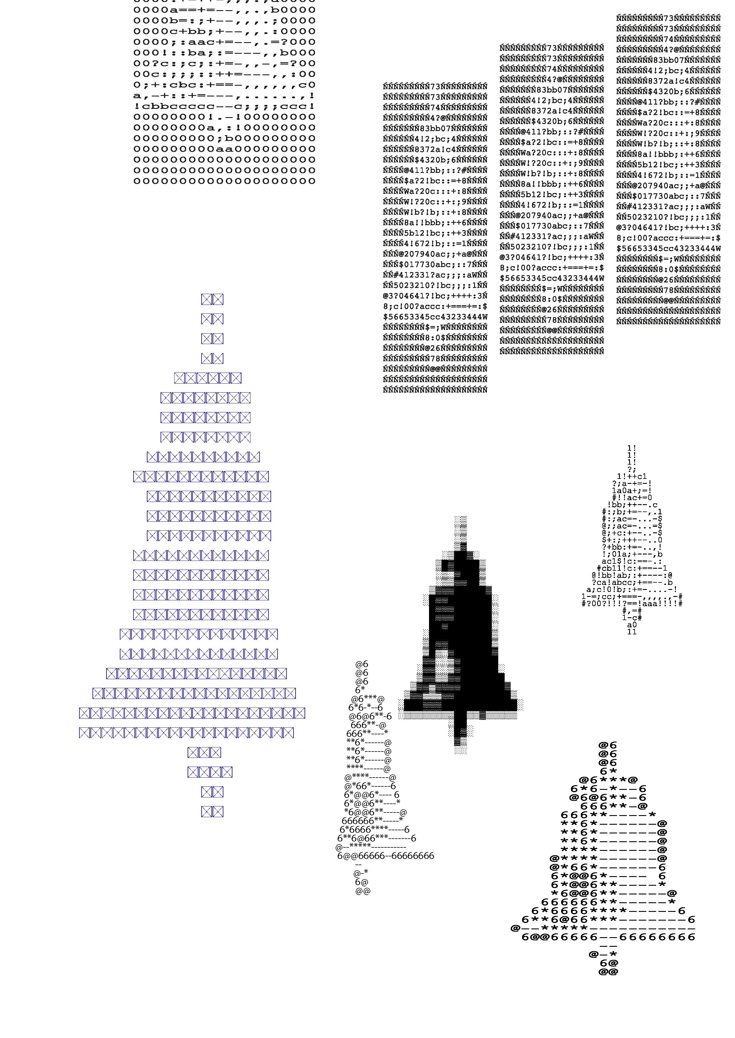 ascii bells composition