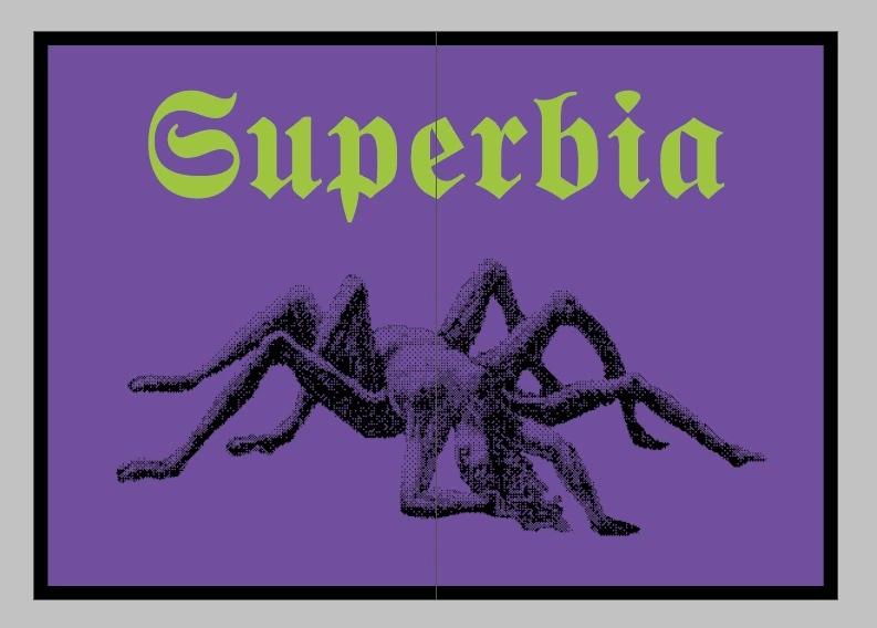 Magazine illustration superbia