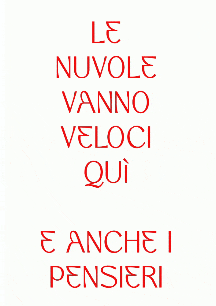 Nuvole animated poster