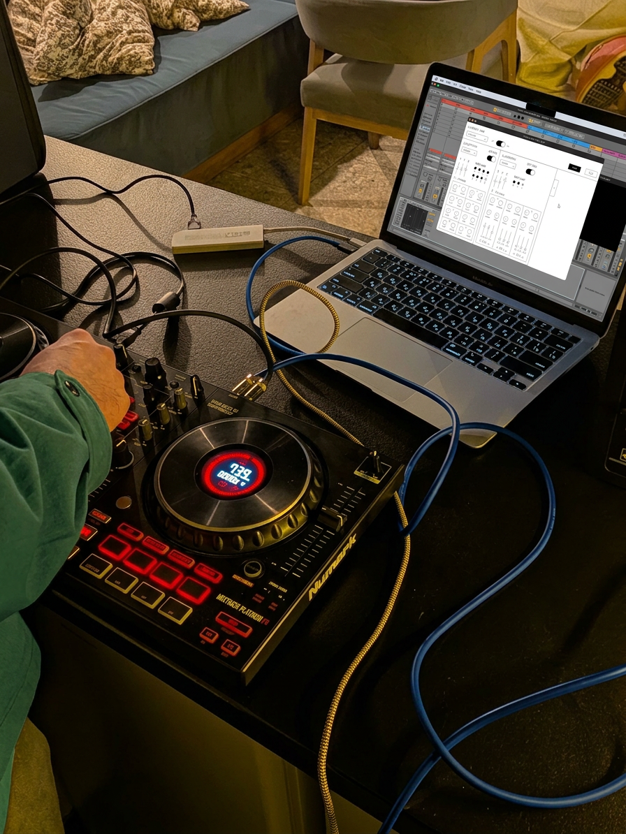Visual Jam Lab in use